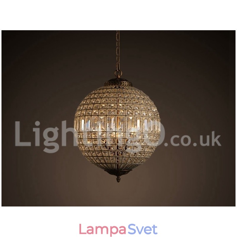 Globe Modern K9 Crystal Stropné závesné svetlo Vnútorný luster Bubon Osvetlenie Svietidlá