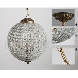 Globe Modern K9 Crystal Stropné závesné svetlo Vnútorný luster Bubon Osvetlenie Svietidlá
