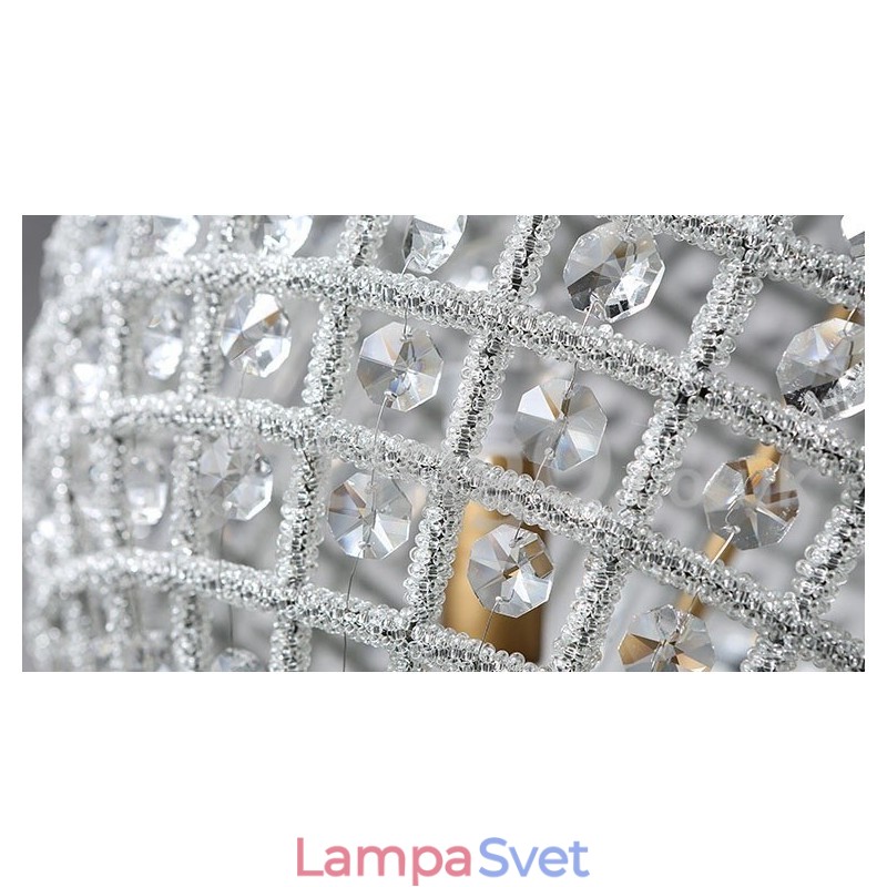 Globe Modern K9 Crystal Stropné závesné svetlo Vnútorný luster Bubon Osvetlenie Svietidlá