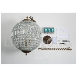 Globe Modern K9 Crystal Stropné závesné svetlo Vnútorný luster Bubon Osvetlenie Svietidlá