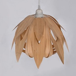 Vintage Creative Home Cage Bird Bambusový luster