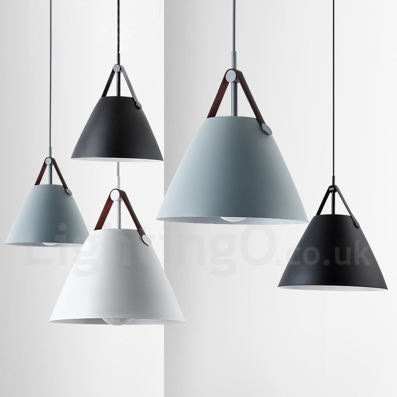 1 Svetlá závesná lampa v severskom štýle Vintage