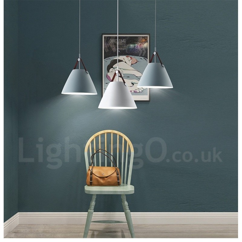 1 Svetlá závesná lampa v severskom štýle Vintage