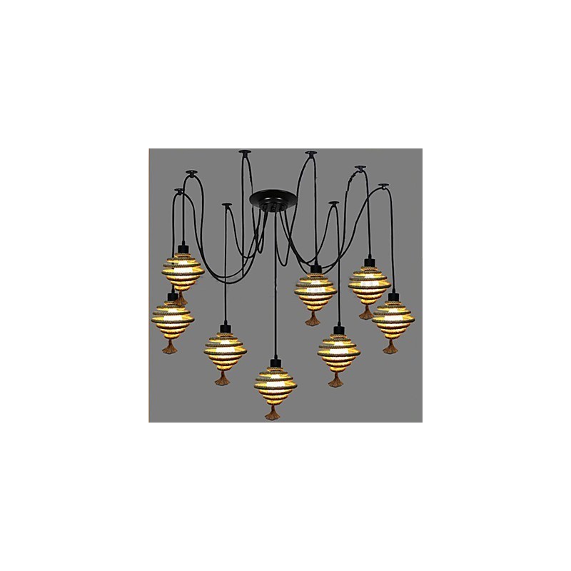 The Nordic Country Retro Honeycomb Luster Lustrová lampa The Heavenly Maids Scatter Blossoms.
