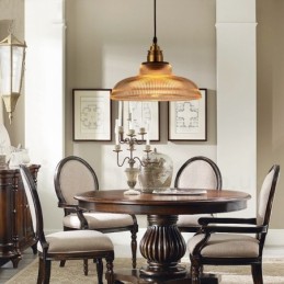 1 Light Vintage sklenené závesné svietidlo