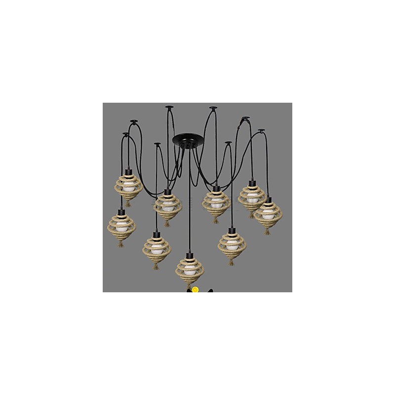 The Nordic Country Retro Honeycomb Luster Lustrová lampa The Heavenly Maids Scatter Blossoms.