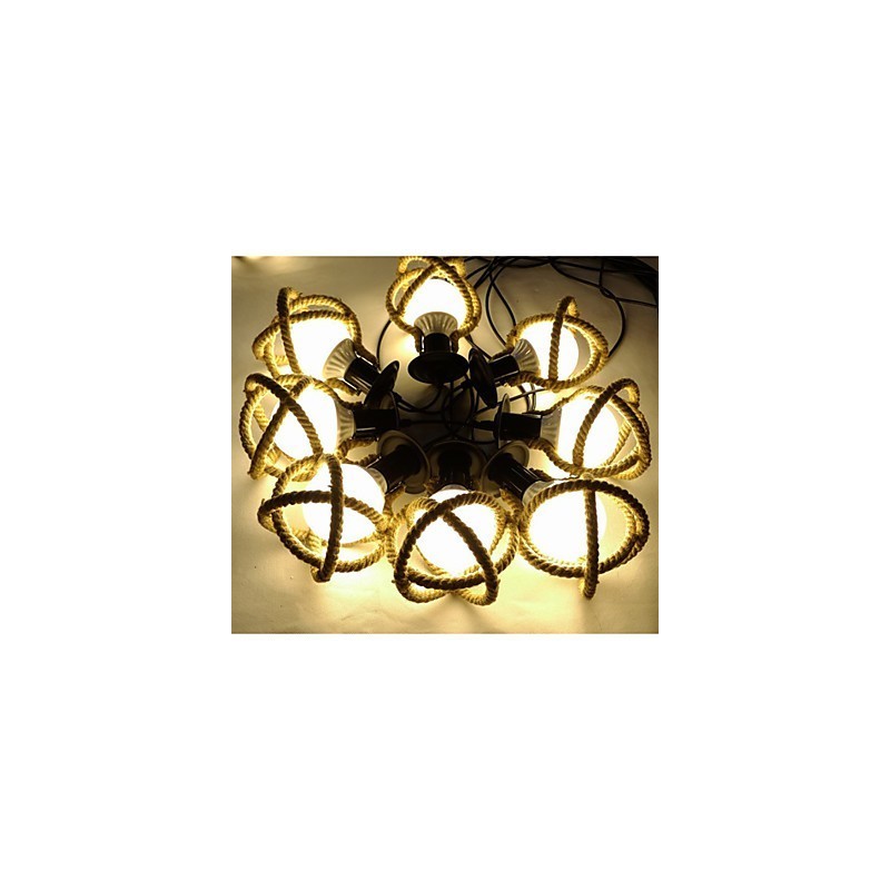 Lanová lampa Luster Oblečenie dlhé Creative The Heavenly Maids Scatter Blossoms. Spider lampa