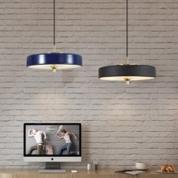1 ľahké moderné moderné luxusné závesné svietidlo so skleneným tienidlom
