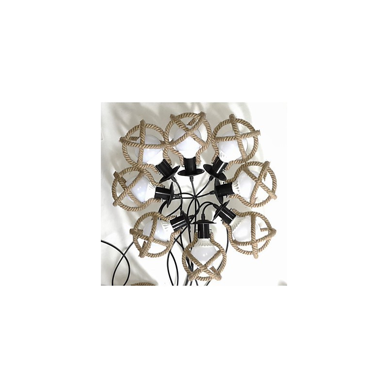 Lanová lampa Luster Oblečenie dlhé Creative The Heavenly Maids Scatter Blossoms. Spider lampa