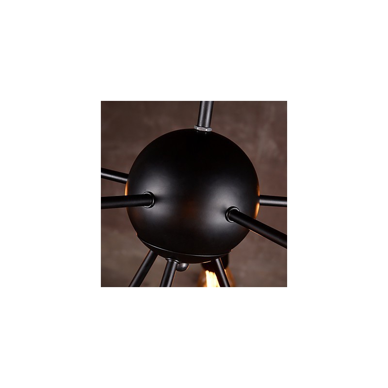 Creative 8 Light Brushed Nikel Luster