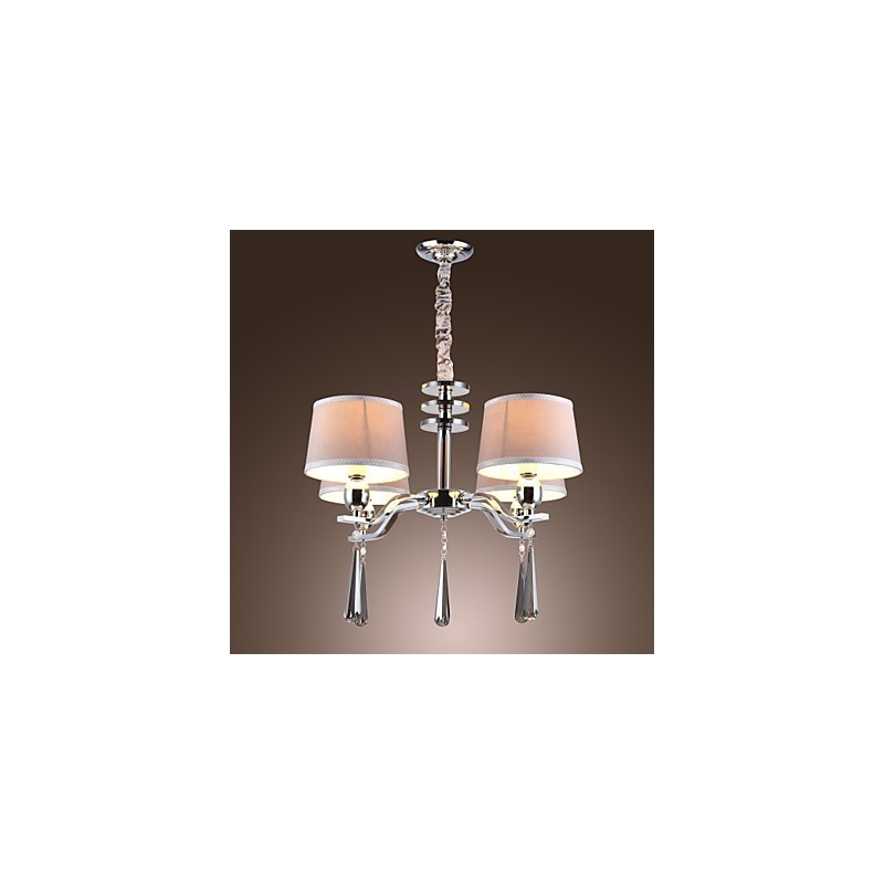 Moderný súčasný tradičný klasický rustikálny chrómový kovový luster Lodge Vintage Island Crystal Chrome