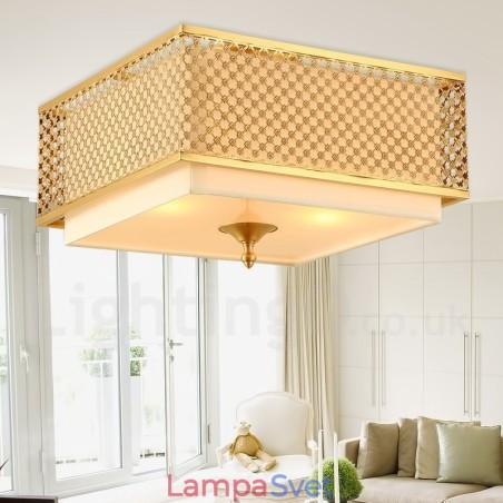 4 Ľahký retro rustikálny luxusný mosadzný závesný luster s látkovým tienidlom 4 Ľahký retro rustikálny luxusný mosadzný závesný luster s látkovým tienidlom