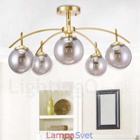 8 Ľahký retro rustikálny luxusný mosadzný závesný lampový luster so skleneným tienidlom 8 Ľahký retro rustikálny luxusný mosadzný závesný lampový luster so skleneným tienidlom