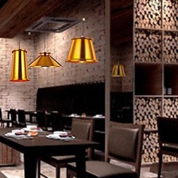 Luster Mini štýl Moderné súčasné kovové 3 svetelné závesné svietidlo