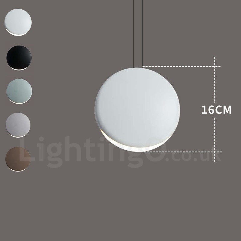 1 moderná moderná závesná stropná lampa z cementu