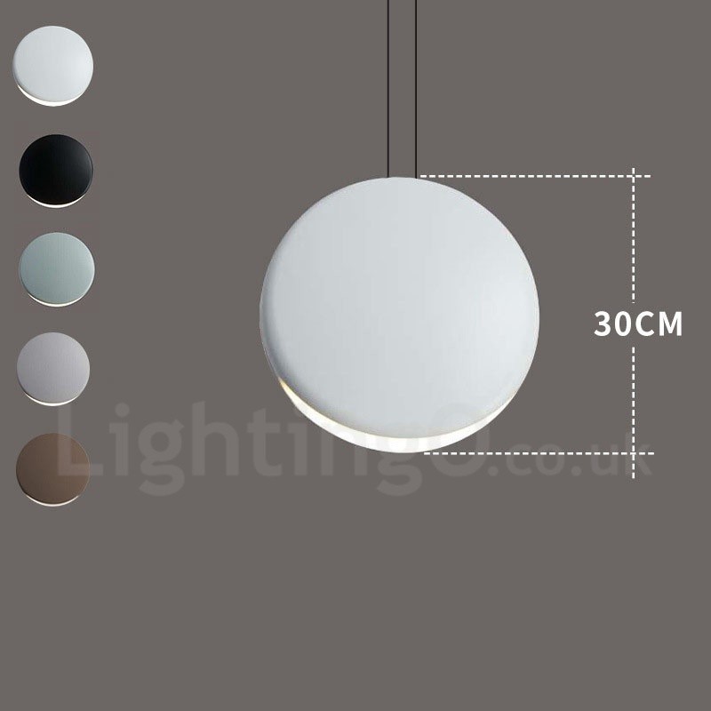 1 moderná moderná závesná stropná lampa z cementu