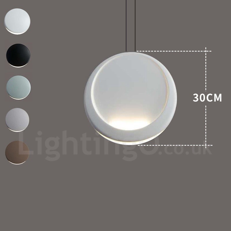 1 moderná moderná závesná stropná lampa z cementu
