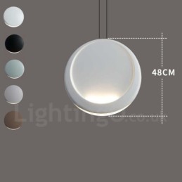 1 moderná moderná závesná stropná lampa z cementu