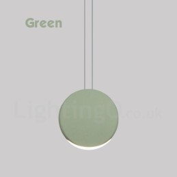 1 moderná moderná závesná stropná lampa z cementu