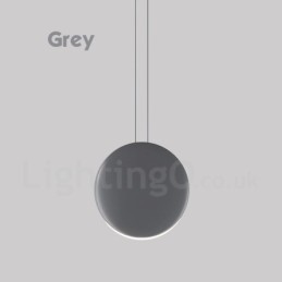1 moderná moderná závesná stropná lampa z cementu