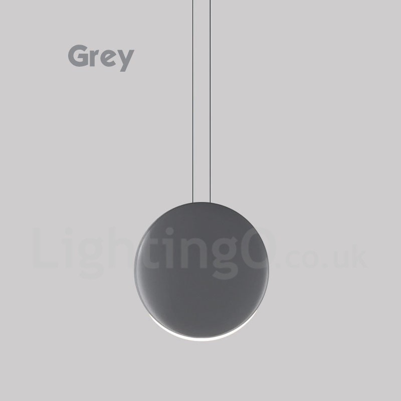 1 moderná moderná závesná stropná lampa z cementu