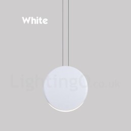 1 moderná moderná závesná stropná lampa z cementu
