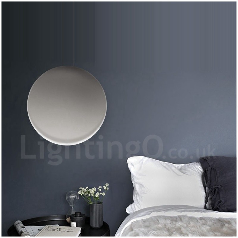 1 moderná moderná závesná stropná lampa z cementu
