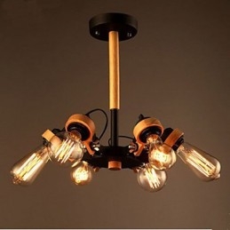 Štúdiové lampy a lampy Americký retro strop 6