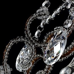 Moderný luster Design Vintage Luster Loft Crystal Light Fixture Luster Závesná lampa