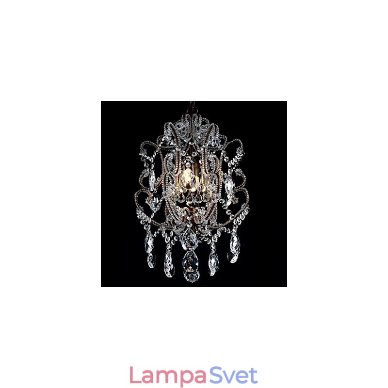 Moderný luster Design Vintage Luster Loft Crystal Light Fixture Luster Závesná lampa