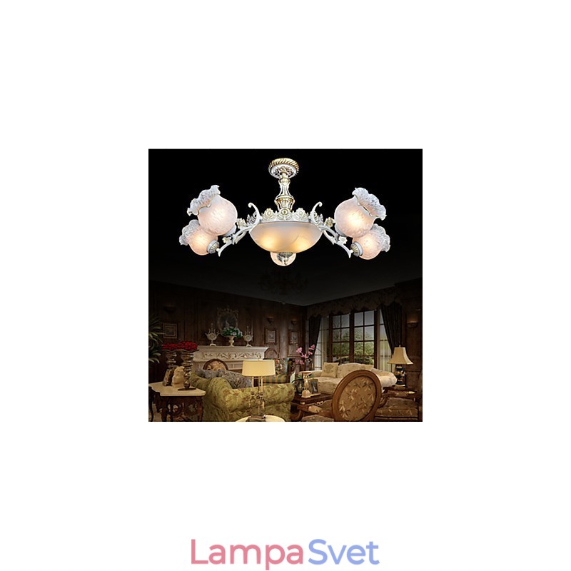 Luster Traditional Classic Vintage Retro Metal