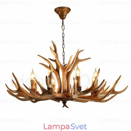 8 Svetlý vidiecky rustikálny severský moderný moderný luster 8 Svetlý vidiecky rustikálny severský moderný moderný luster