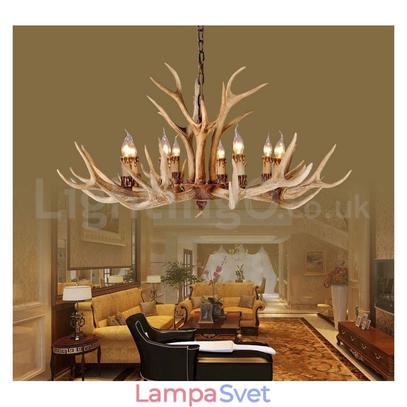 8 Svetlý vidiecky rustikálny severský moderný moderný luster