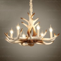 6 Light Vintage Retro Luster