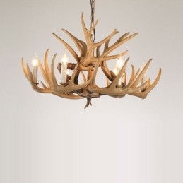 6 Light Vintage Retro Luster