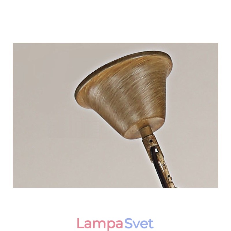 6 Light Vintage Retro Luster