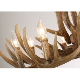 6 Light Vintage Retro Luster