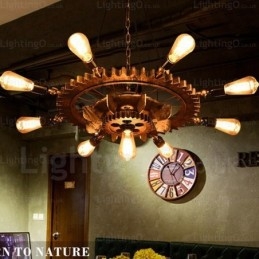 9 Light Vintage Retro závesné svietidlo