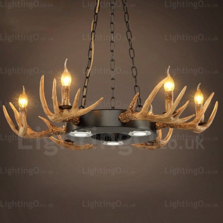 9 Light Vintage Retro Rustikálny Luster Závesné svietidlo 9 Light Vintage Retro Rustikálny Luster Závesné svietidlo