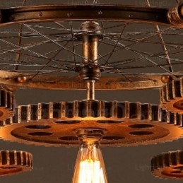 7 Light Vintage Retro závesné svietidlo