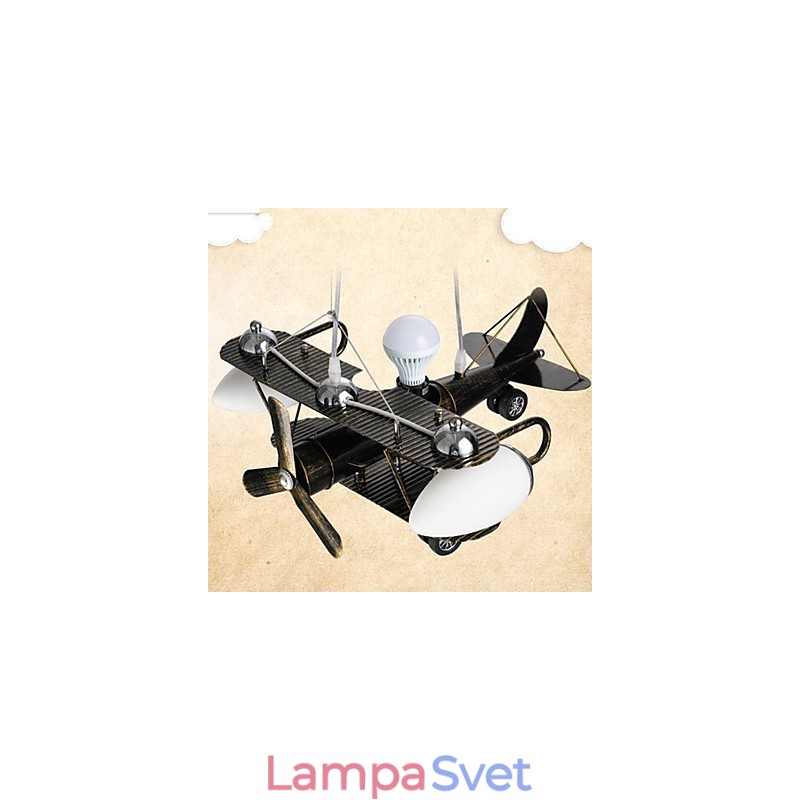 Detská lampa Lampy do lietadla A lampáše lampa Boy Cartoon osvetlenie