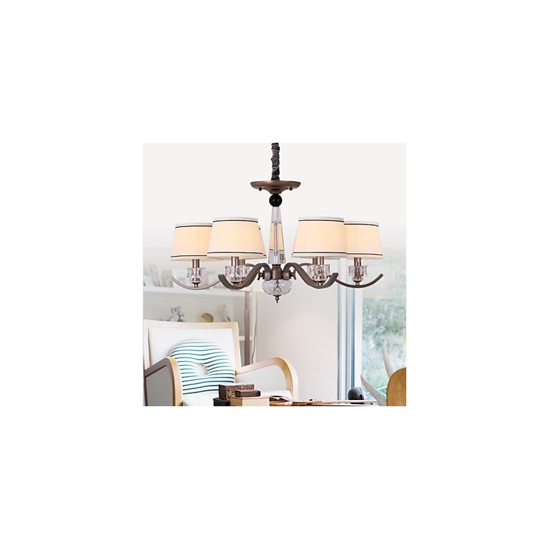 Krištáľový luster 6 svetiel Fashion Painting Metal