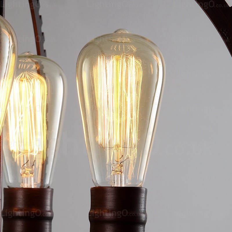 4 Light Vintage Retro závesné svietidlo