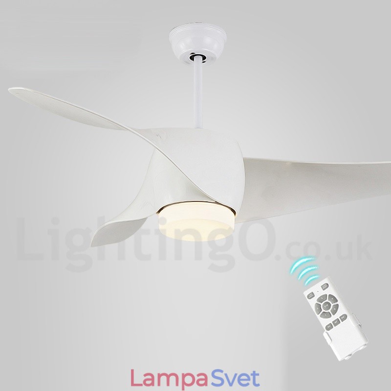 52-palcový stropný ventilátor v európskom štýle modernej súčasnej módy