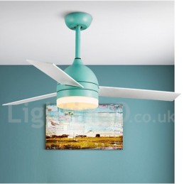 42" 48" Nordic Vintage Modern Contemporary Stropný ventilátor