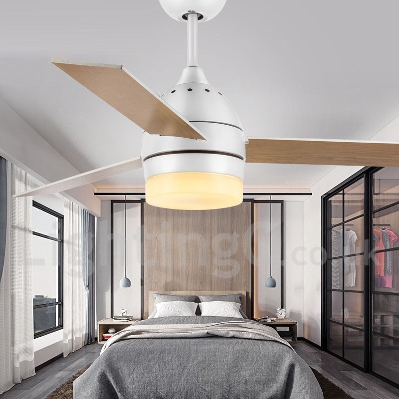 42" 48" Nordic Vintage Modern Contemporary Stropný ventilátor