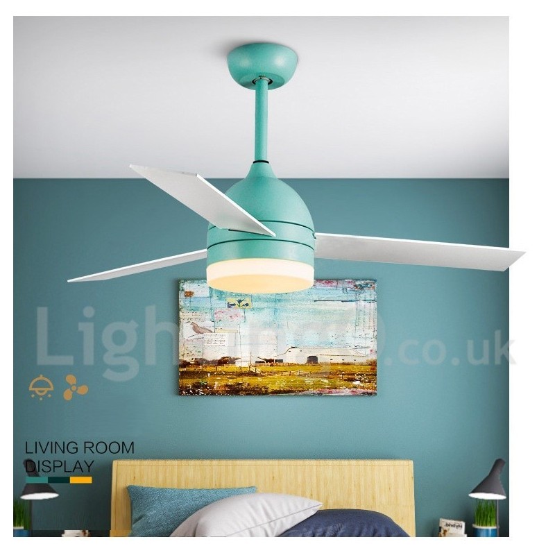 42" 48" Nordic Vintage Modern Contemporary Stropný ventilátor