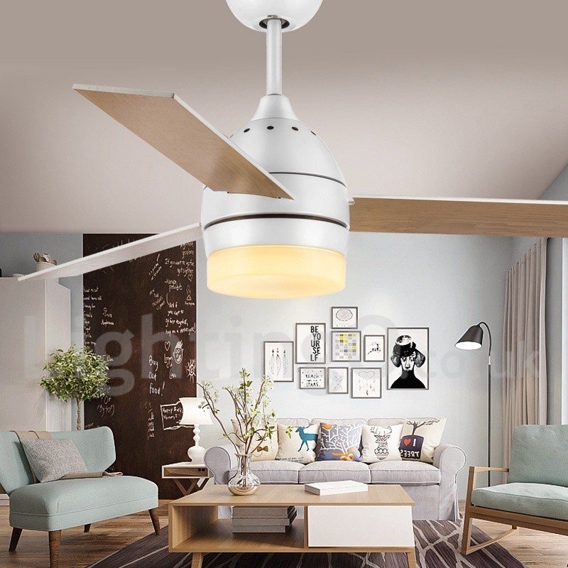 42" 48" Nordic Vintage Modern Contemporary Stropný ventilátor