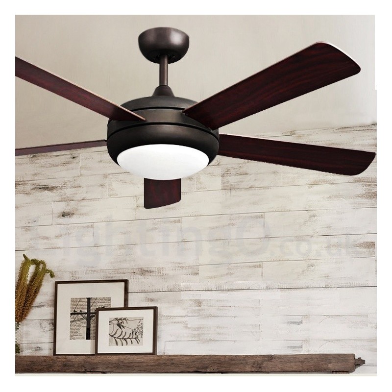 52" vintage stropný ventilátor európskeho štýlu