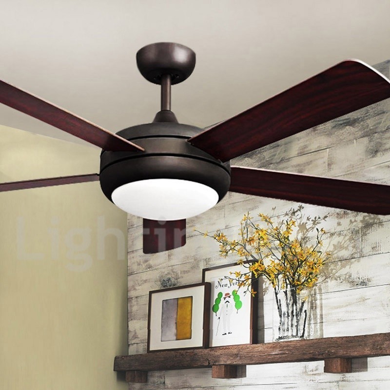 52" vintage stropný ventilátor európskeho štýlu